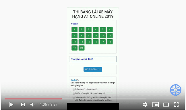Bí Kíp & Mẹo Thi Đậu Bằng Lái Xe Máy – Phần Thi Lý Thuyết
