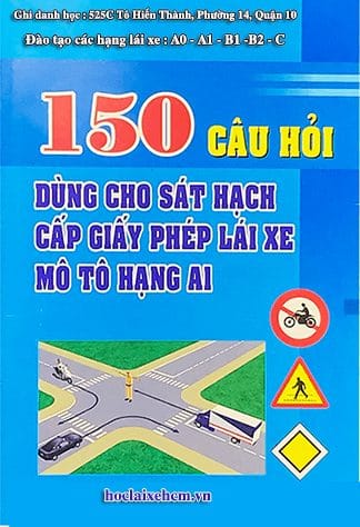 35 câu hỏi sa hình thi bằng lái xe máy a1